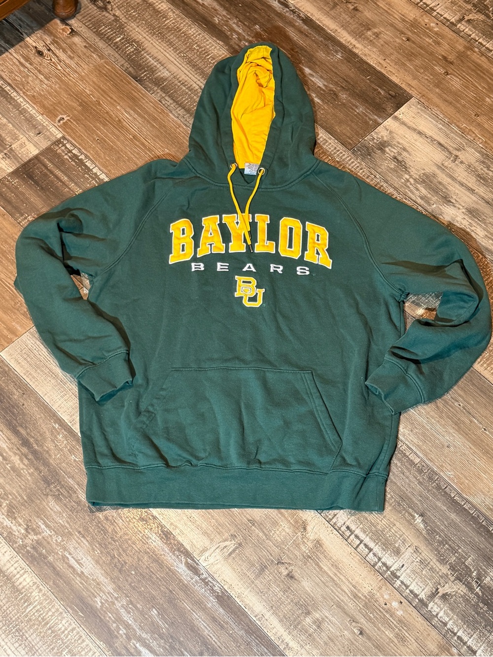 Baylor Bears Stadium Athletics Green Hoodie Men’s XL